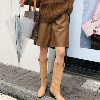 予約＊ 3color エコレザー ショート パンツ
