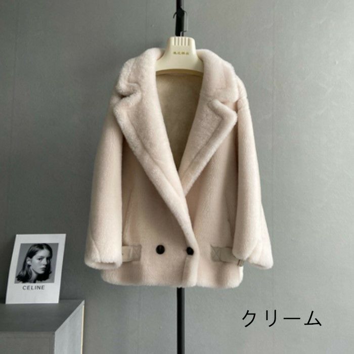 予約 9color ベアムートン ジャケット ショート コート | LiLiRena