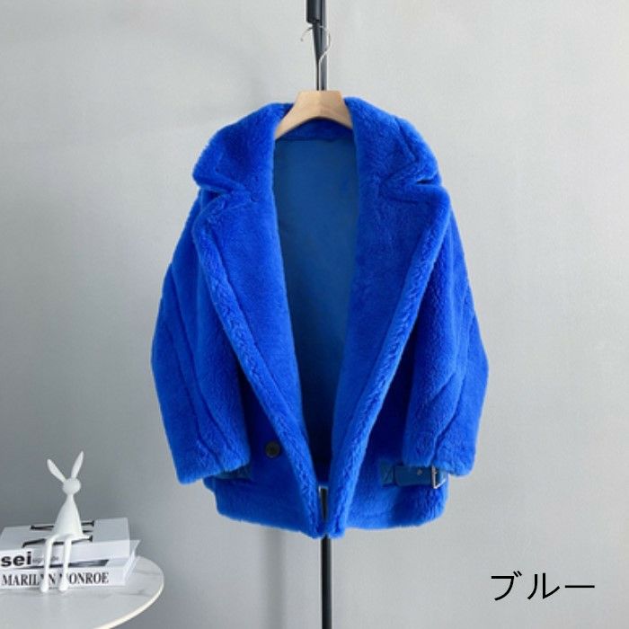 予約 9color ベアムートン ジャケット ショート コート | LiLiRena