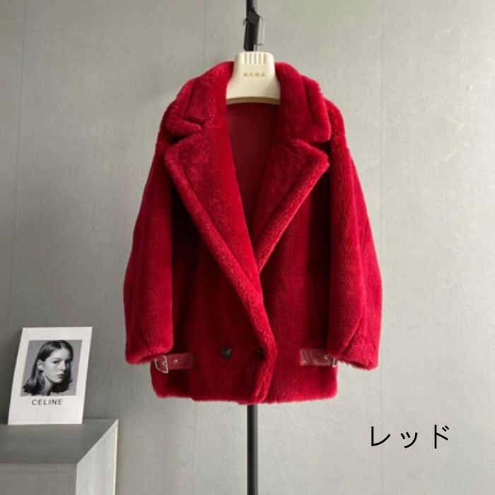 予約 9color ベアムートン ジャケット ショート コート | LiLiRena
