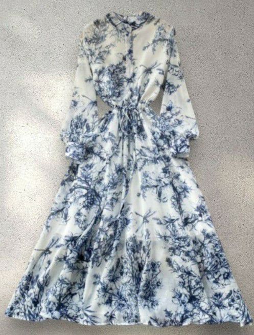 【美品】Ameri VINTAGE トワルドジュイ柄 ロングワンピース Sサイズ 楽天市場】（S~M対応）ロココな世界が広がるトワルドジュイ柄エアリー