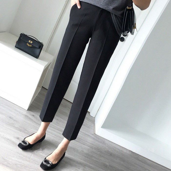 予約 3color センタープレス ストレッチ テーパード パンツ | LiLiRena 