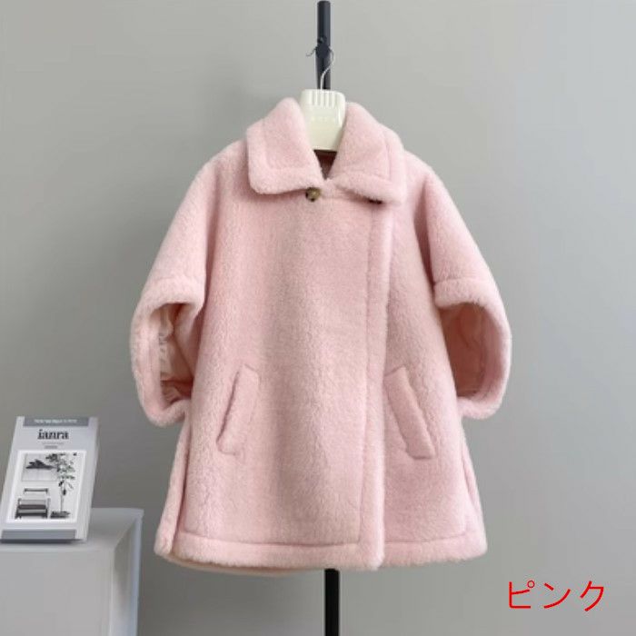 予約 7color テディ ケープ ポンチョ コート | LiLiRena