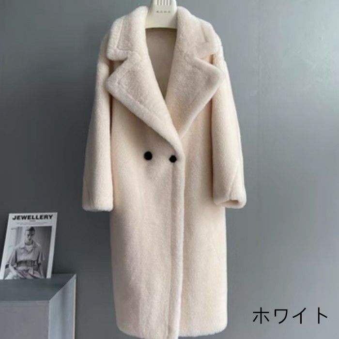 予約 WOOL 8color テディ ロング コート | LiLiRena