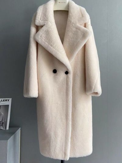 予約 WOOL 8color テディ ロング コート