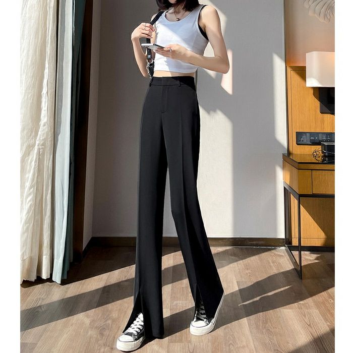 PRADA ストレートパンツ アイボリー 26 上品 キレイめ 着回し MARW UNITED ARROWS＞タック ストレートパンツ