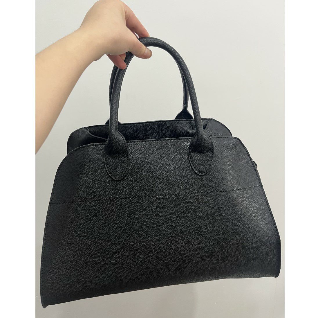 予約 2type PU Leather スエード ボストン バック | LiLiRena