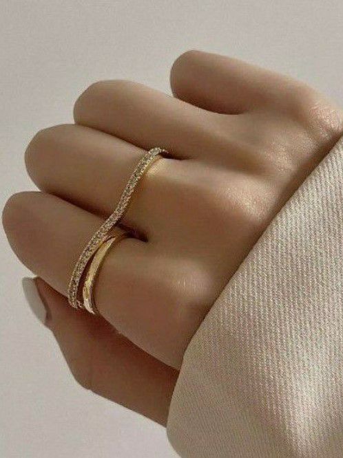 Rieuk. リング ダブルフィンガー Double Wave Ring R-01-S | Rieuk