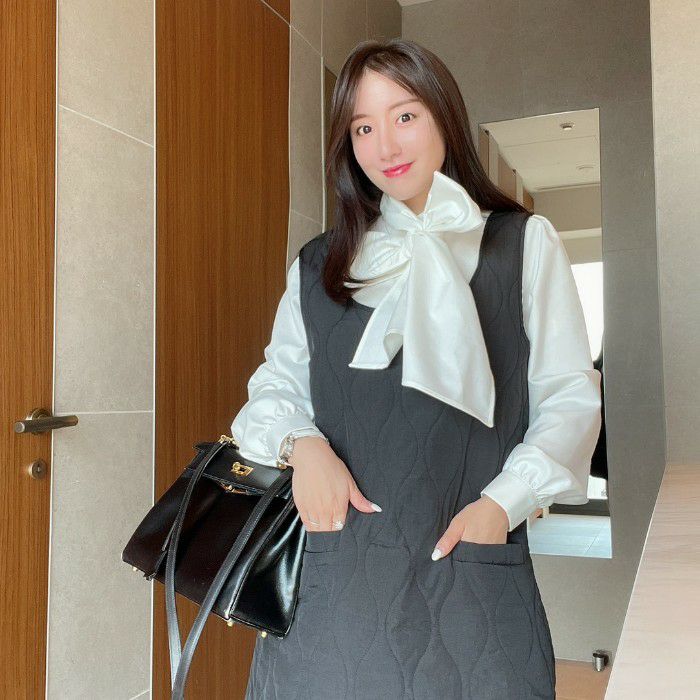 再販！前田朝香さんコラボ 2way 3color RIBBON BLOUSE | LiLiRena