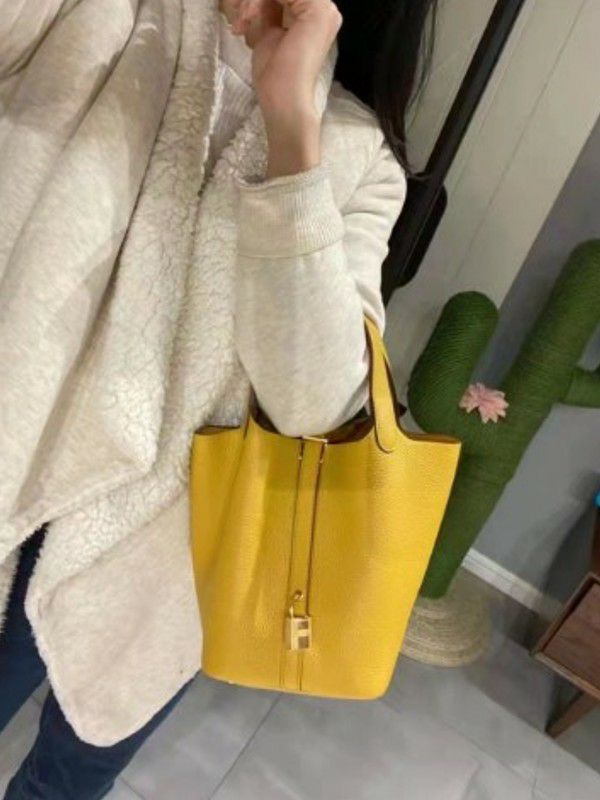 韓国デザイン リアルレザー 本革 バケツバッグ ハンドバッグBAG 韓国デザイン 本革 レザーバケツバッグ ハンドバッグ ショルダー