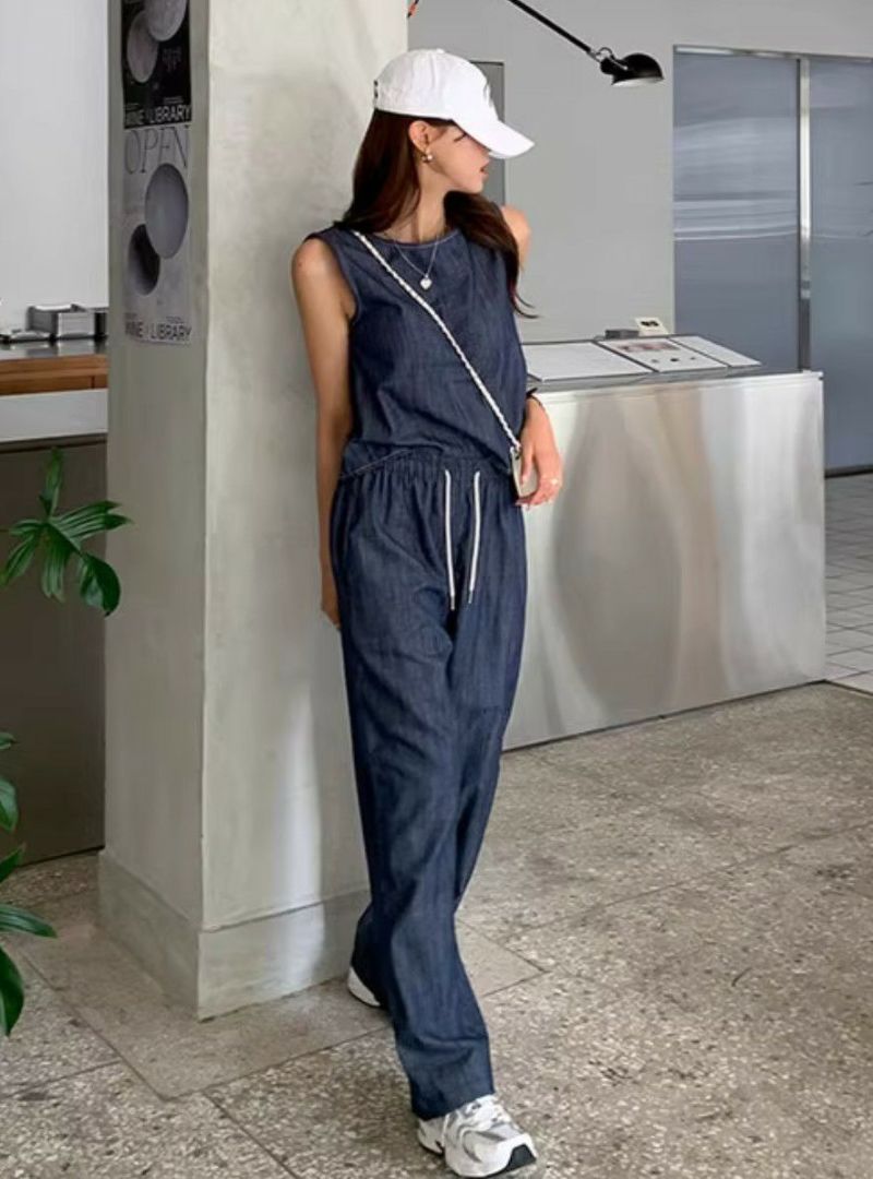D.ual santa fe デニムセットアップ デニムセットアップ | yunora