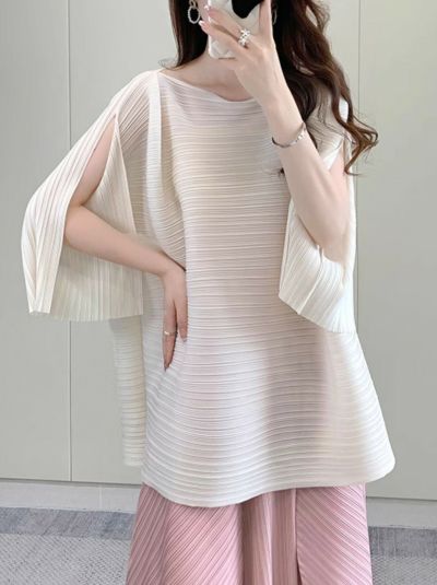 【LENIC&MCCOY】 Dot chiffon flare long one-piece / 追跡付 予約 Dot chiffon long one-piece | LiLiRena