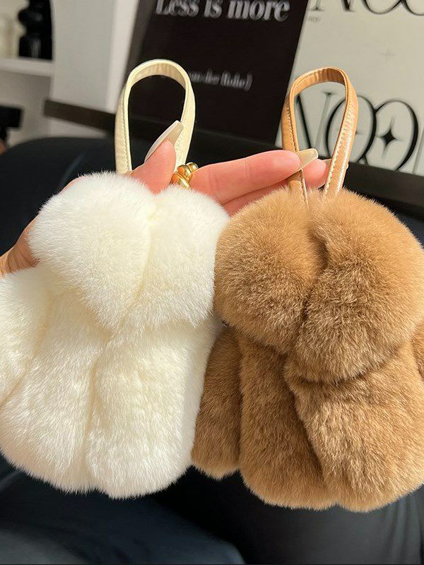 早期価格 予約 5color ファー コートモチーフ キー チャーム