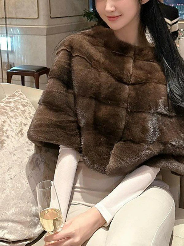 予約4color ミンクライク エコファー フーディコート | LiLiRena