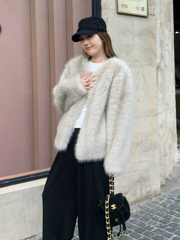 LEINWANED エコファー 国産フェイクファー生地 /フォックス NT-1130 全10色/130cm巾×50cm